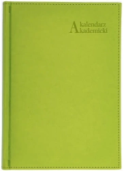 Kalendarz akad. 2025/2026 A5 tyg. Vivella seledyn - praca zbiorowa