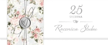 Karnet Rocznica Ślubu 25 - Armin Style