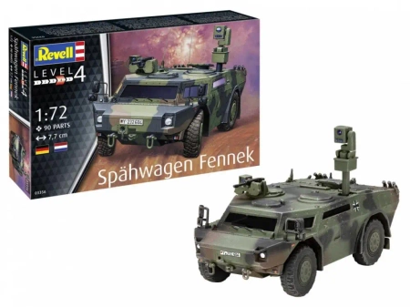 Model plastikowy Spahwagen Fennek 1/72 - Revell