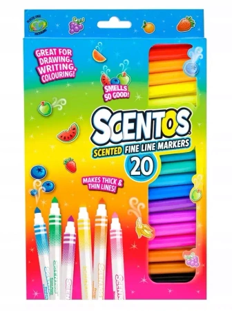 Scentos. Pachnące flamastry. 20 kolorów - Dumel
