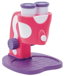GeoSafari Jr. Mikroskop dla dzieci x 8 (różowy) - Learning Resources