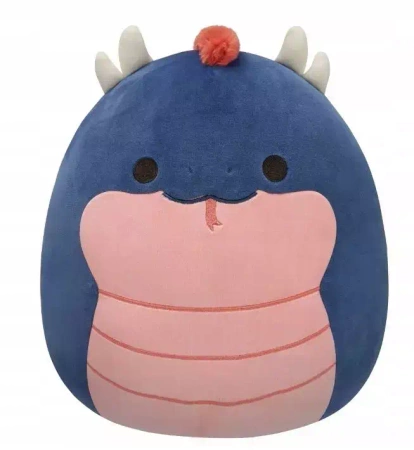 SQUISHMALLOWS bazyliszek Cian pluszak maskotka 30 cm