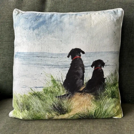 Poduszka CU57 Psy na wydmach - Alex Clark