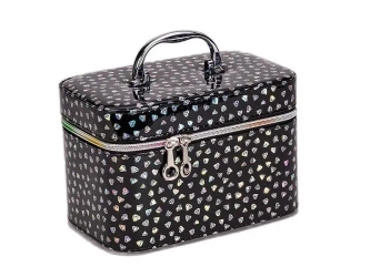 Kuferek M z lusterkiem na zamek 21x14x13cm - ADAR