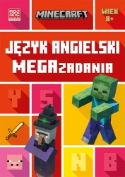 Minecraft. Język angielski. Megazadania 8+ - praca zbiorowa