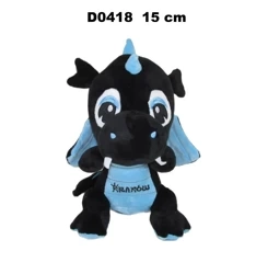 Smok "Kraków" czarny niebieski 15cm - Sun-Day