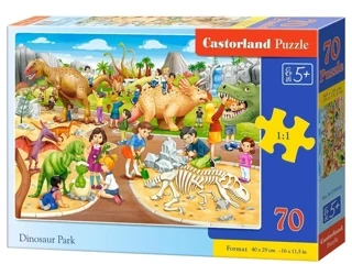 Puzzle 70 Dinosaur Park CASTOR - Castorland