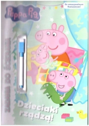 Świnka Peppa. Zadania do ścierania - praca zbiorowa