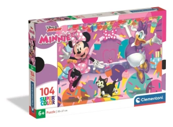 Puzzle 104 Super Kolor Minnie - Clementoni