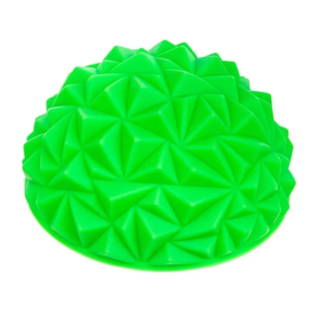 Półkula sensoryczna do masażu diament 16 cm zielona - TULLO