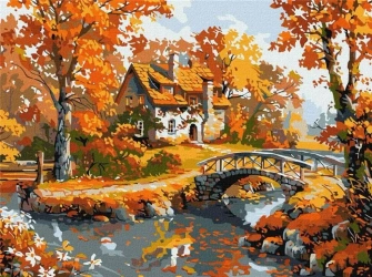 Malowanie po numerach - Poranna przytulność 30x40 - Ideyka