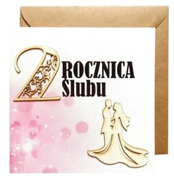 Kartka Rocznica Ślubu - Naem