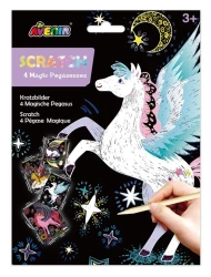 Wydrapywanki - 4 magiczne pegazy - Avenir