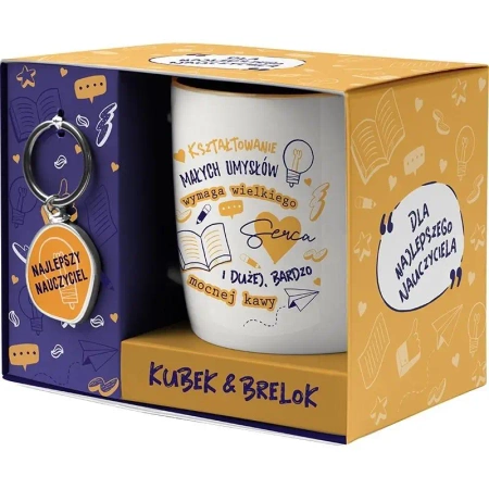 Zestaw prezentowy dla Najlepszego Nauczyciela - Be-Happy Gifts
