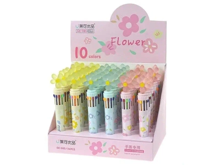 Długopis 10-kolorowy (36szt) - ADAR