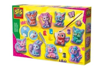 Odlew i malowanie + fabry urocze figurki Fantasy - SES