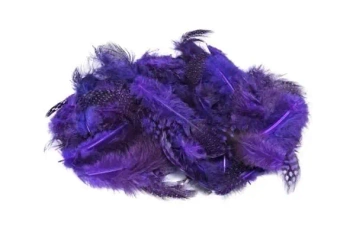 Piórka nakrapiane fioletowy 3g - Brewis