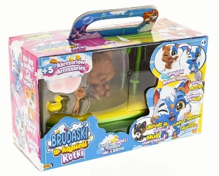 Brudaski w kąpieli Kotki - Łatek z wanną - EPEE