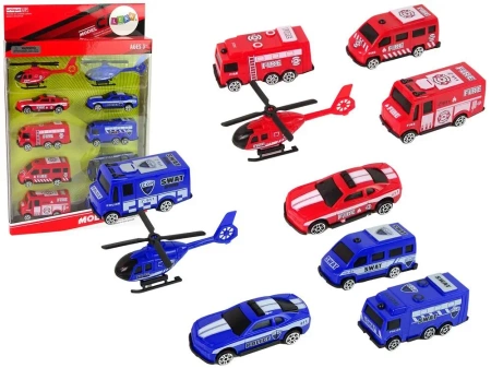 Zestaw 10 resoraków - Leantoys