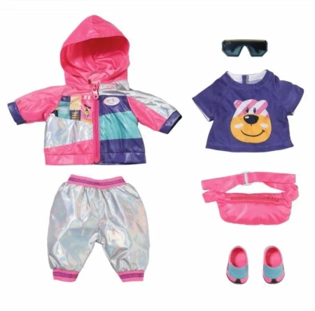 Baby born - Ubranko Zestaw rowerowy 43cm - Zapf