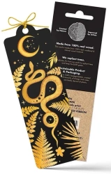 Zakładka drewniana Kosmiczny rok żółty - Cozywood