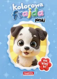 Kolorowa frajda. Pieski z naklejkami - Agata Niemirska
