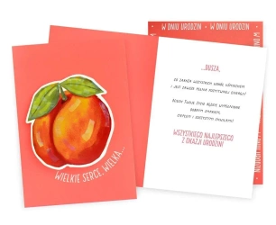 Karnet B6 Uniwersalny brzoskwinia - Kukartka