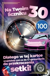 Karnet Prawo Jazdy 30 urodziny damskie - YEKU