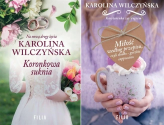 PAKIET Karolina Wilczyńska Miłość według przepisu + Koronkowa suknia - Karolina Wilczyńska
