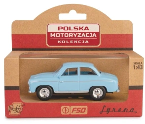 Kolekcja PRL Syrena 104 niebieska - Daffi