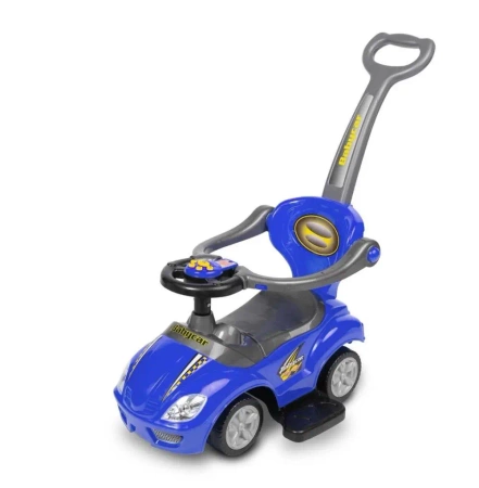 Jeździk Race Car 2w1 z dźwiękiem blue - Toyz