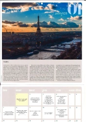 Kalendarz 2019 Język francuski dzień po dniu - praca zbiorowa