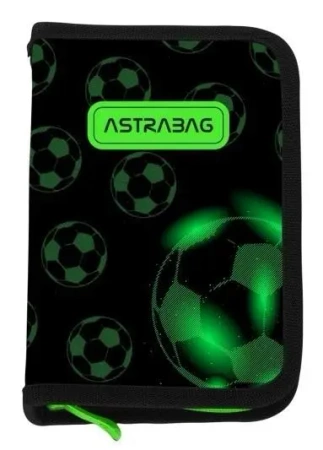 Piórnik pojedynczy 1 klap z wyp Neo Footbal ASTRA - ASTRA papiernicze