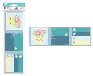 Karteczki samoprzylepne kwiaty - MP Main Paper