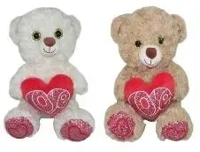 Miś z sercem 25cm MIX - Sun-Day