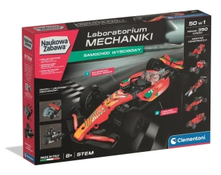Laboratorium mechaniki samochód wyścigowy - Clementoni