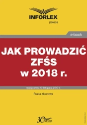 eBook Jak prowadzić ZFŚS - Krzysztof Janczukowicz