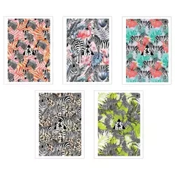 Zeszyt A5/80K kratka Zebras (10szt) - Ziemia Obiecana