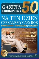 Karnet Urodziny gazeta 50 - Armin Style