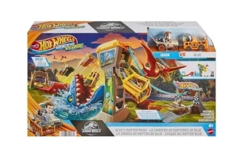 Hot Wheels Racerverse Tor wyścigowy Jurassic World - Mattel