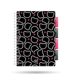 Kołozeszyt A5 100k kratka PP Coolpack bear - PATIO