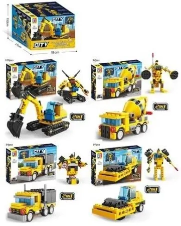 Klocki konstrukcyjne z napędem MIX - Merkpol