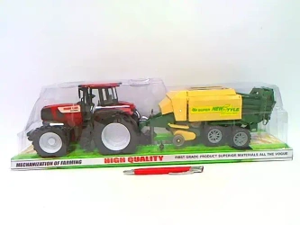 Traktor z maszyną pod kloszem 1207694 76943