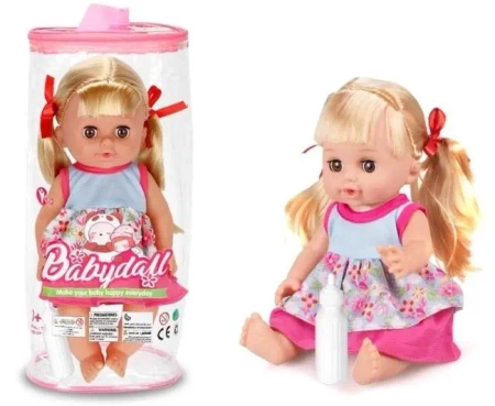 Lalka 35cm z butelką - Merkpol
