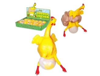 Gumowa Kura składająca jajo - One for Fun