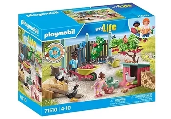 Zestaw figurek My Life 71510 Mała kurza ferma w ogródku Tiny House - Playmobil