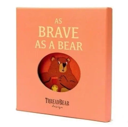 Książeczka miękka As Brave As A Bear - ThreadBear Design