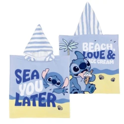 Poncho Stitch 100x50cm - Kids Euroswan