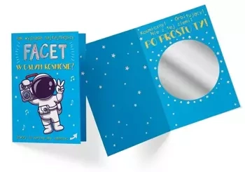 Karnet B6 DK-853 Najfajniejszy facet... (lusterko) - Kukartka