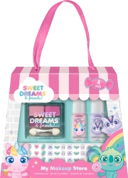 Zestaw do makijażu Sweet Dreams z naklejkami 4 el. KL11659 - Kids Euroswan